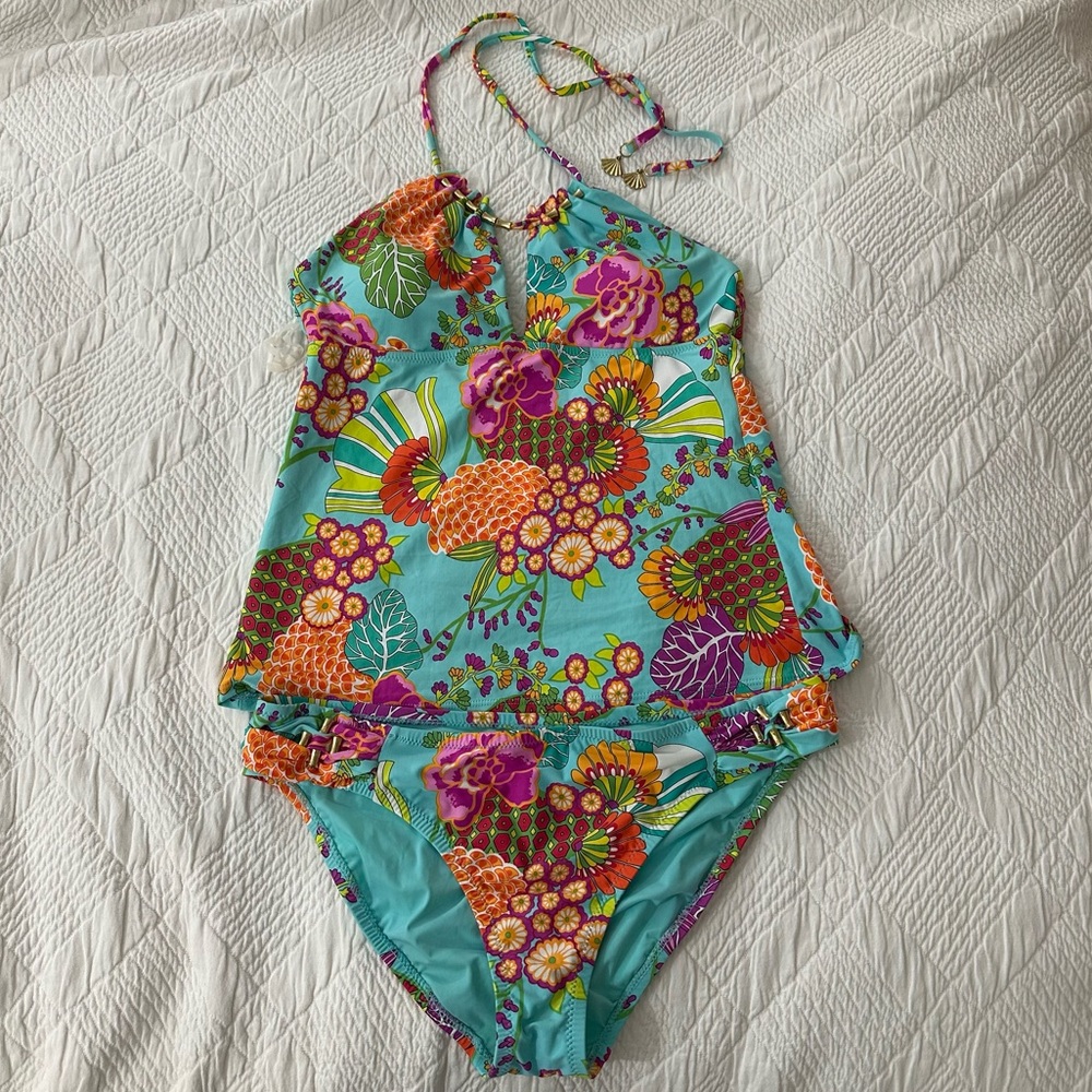 Trina Turk Tokyo Bay Tankini Set